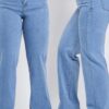 Jeans straight  high rise