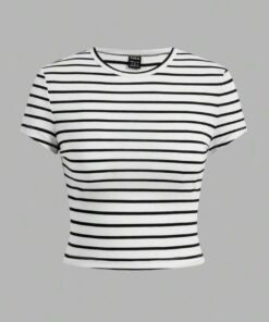 CAMISETA TIPO CROP  TOP STRECH
