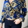 blusa CORTA, MANGA LARGA